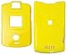 Yellow - Motorola RAZR V3 V3c V3m Hard Case - Protective Faceplate Cover