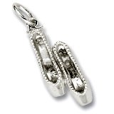 Rembrandt Charms Ballet Slipper Charm
