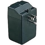 Adorama AC Converter 50W, Allows 220 Volt Appliances to be Used with 120 Volt Electrical Outlets, has Flat Male Outlet Pins.