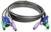 CP TECHNOLOGIES CP-KVM-MF-06 6FT ALL-IN-1 Hi-res PS2 KVM&Atilde;�male/ Female Cable