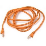 14FT CAT6 Orange Snagless RJ45 M m Patch Cable by Belkin