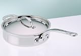 Review KitchenAid 75907 / KitchenAid Five-Ply Stainless-Steel Clad 3-Quart Saut¿ Pan with Lid and Helper Handle