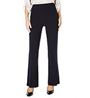 Flat Front Bootleg Trousers
