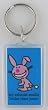 it's happy bunny 'My Exhaust Smells Better Than Yours' Lucite Key Chain