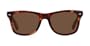 80's Style Vintage Wayfarer Classic Sunglasses-Tortoise / Black