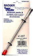 Badger Crescendo Needle, Stainless Steel, Medium 41-007