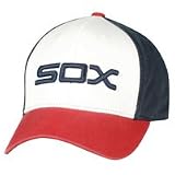 Chicago White Sox Classic Cotton Low Profile Destructed Cap font color=#990000