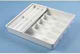 Okt Besteckkasten mit Schieb. weiss 046291E
