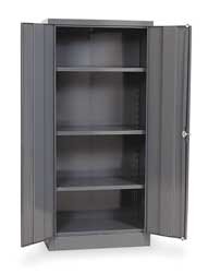 Edsal 1UFD5 Unassembled Storage Cabinet, Std, Gray