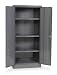 Edsal 1UFD5 Unassembled Storage Cabinet, Std, Gray
