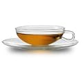 Zwiesel Kristallglas AG - Jenaer Glas, Wagenfeld Teetasse mit Untertasse (2er-Set)