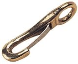 Sea Dog Line Brass Fast Eye Baby Snap
