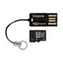 Kingston 4 GB Class 4 microSDHC Flash Memory Card with USB Reader MRG2+SDC4/4GB