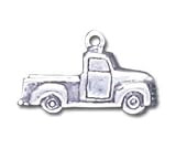 Solid Sterling Silver Pick-Up Truck Charm