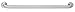 GB 1-1/2"OD X 36-STRAIGHT- CONC. FLANGE-ANTIMICROBIAL