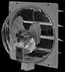 Marley 16 Shutter Mounted Fan, 1.1 Amps, Outside Dimensions: 19 Square