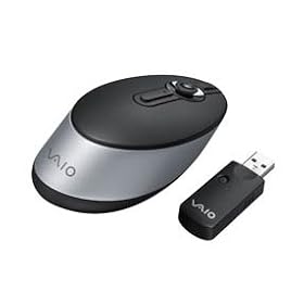 Sony VGPWMS50A Wireless Presentation Optical Mouse for VAIO Notebooks