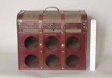Review Cranville-Wine-Racks  / Six Bottle Wine Box With Storage Area