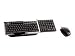 CHERRY INITIAL Desktop Kabel Tastatur optische Kabelmaus USB 5 Hotkeys black (DE)