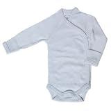 giggle Better Basics Long-Sleeve Baby Bodysuit, Organic Cotton