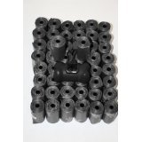750 Scented Black Thick Pet Animal Dog Puppy Waste Poop Bags w/ FREE Baggie Dispenser
