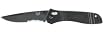 Benchmade 710 Black Blade Partial Serrated