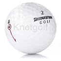 36 MINT BRIDGESTONE E6 USED GOLF BALLS + FREE TEES