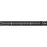 Cisco SG200-50 Switch 48 10/100/1000 Ports, Gigabit Ethernet Smart Switch, 2 Combo Mini-GBIC Ports, Warranty, One Year Tech Support - SLM2048TNA
