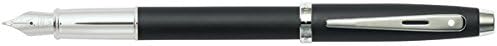 Sheaffer - 100 Matte Black Fountain Pen, Fine Nib