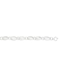 Sterling Silver Italian Fancy Bracelets AWSS-46-019