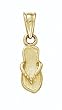 14K Sm Flip-Flop Pendant - GH14903