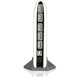 IOGEAR MiniHub 7- Port High Speed USB 2.0 Hub. 7PORT HIGH SPEED USB 2.0 HUB FOR PC MAC USBCON. 7 x 4-pin Type A USB 2.0 Downstream, 1 x 4-pin Type B USB 2.0 Upstream - External
