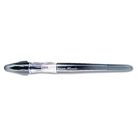 Pilot 90055 - Plumix Refillable Fountain Stick Pen, Black Ink, Medium-PIL90055