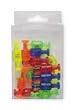 Industrial Grade 2WFW9 Magnetic Tack, 1/2In, Asrt, Mtll, PK30