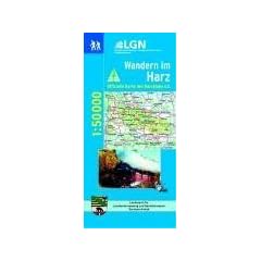 Wandern im  Harz 1 : 50 000. Wanderkarten-Set: Wandern im Westharz / Wandern im Ostharz. GPS-Orientierung: 3 Ktn.