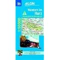 Wandern im  Harz 1 : 50 000. Wanderkarten-Set: Wandern im Westharz / Wandern im Ostharz. GPS-Orientierung: 3 Ktn.