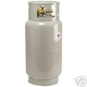 33.5# New Steel Forklift Propane Tank