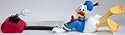 Disney Donald Duck With Lawnmower Home & Garden Ornament