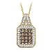 10kt. Yellow Gold, 1/2 ct. tw. Cocoa DiamondTM Fashion Pendant