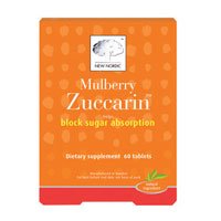 Mulberry Zuccarin, 60 Tabs by New Nordic US Inc (Pack of 3)