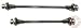 Tranz X Skewer Set, Bolt-On Allen Type, Silver, 130m