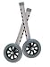5 Walker Wheels with Two Sets of Rear Glides