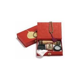 Golden Bodhi Travel Altar Box