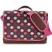Tween Hot Dot Messenger School Bag with Adjustable Shoulder Strap
