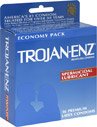 Trojan-Enz Spermicidal Lubricant Premium Latex Condoms 36 ct