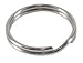 15 Split Rings Sterling Silver Charm Parts 6mm
