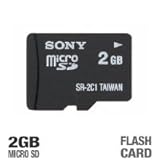 Sony Media 2 GB microSD Flash Memory Card (SR2A1)