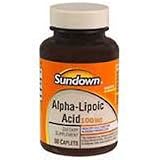 Alpha Lipoic Acid 100 mg Antioxidant Capsules - 60 Ea