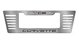 C6 Billet Style Rear Louver Frame with Epoxy Inserts