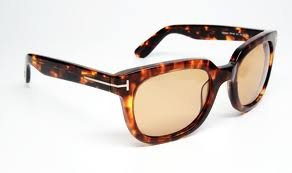 Tom Ford Campbell 198 Tortoise 52j